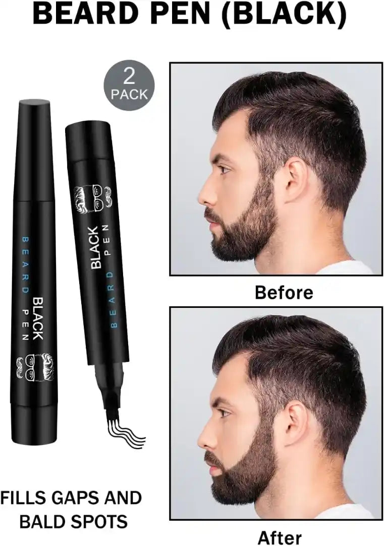 BeardGuard™  – Waterproof Filler Pen Kit for Fuller Beard