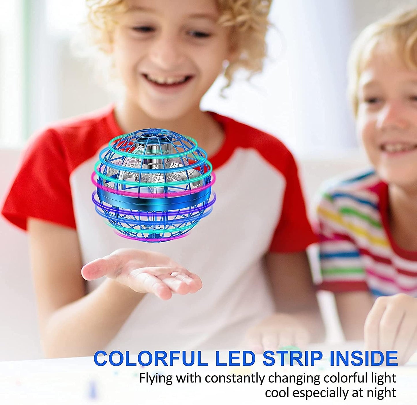 Magic Flying Orb Ball – RGB Hand-Controlled Mini Drone